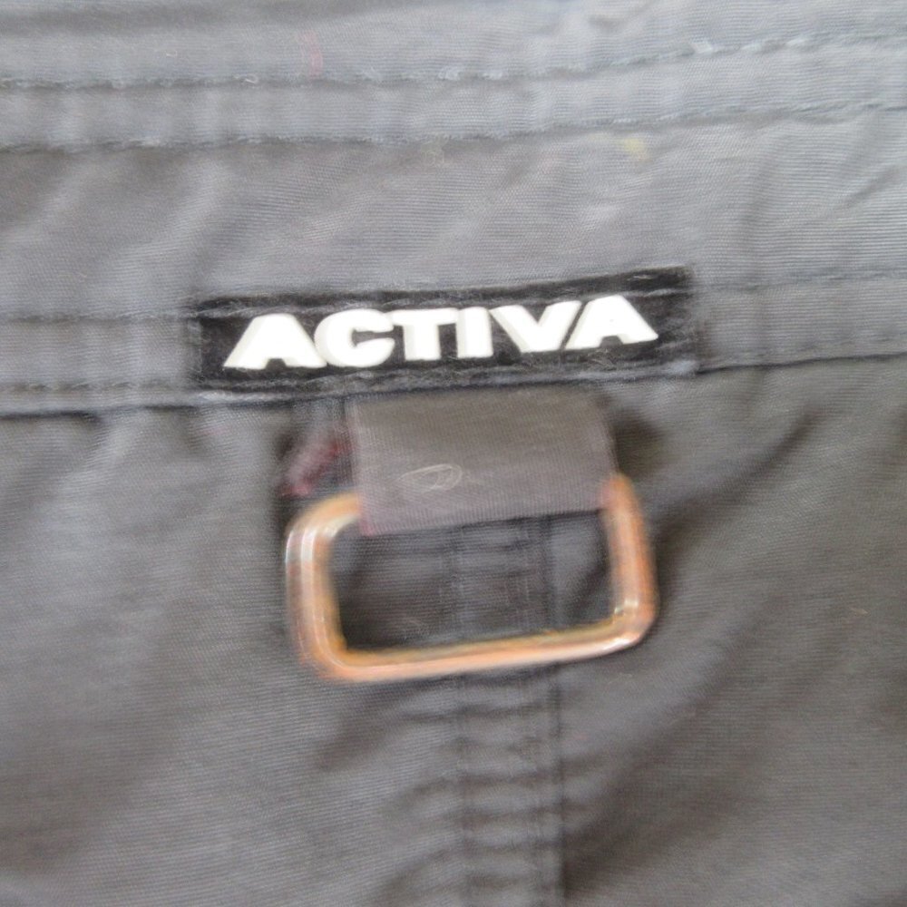 Activa Black Ski Pants Size M Zippered Fly - Picture 3 of 14